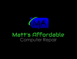 Matt’s Affordable Computer Repair logo design by ROSHTEIN