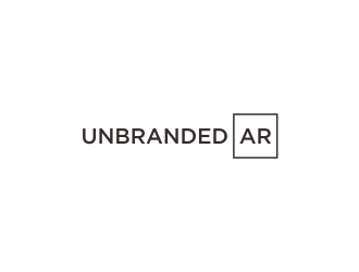 Unbranded AR logo design by ammad