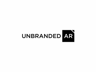 Unbranded AR logo design by ammad