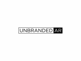 Unbranded AR logo design by ammad