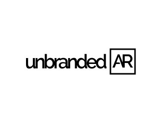 Unbranded AR logo design by oke2angconcept