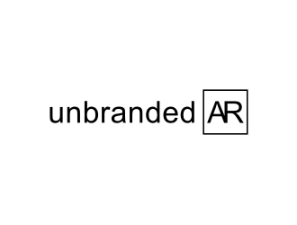 Unbranded AR logo design by Zhafir