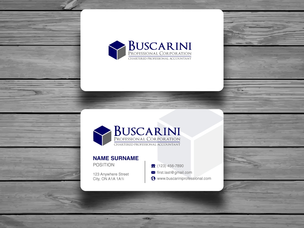 Buscarini Professional Corporation logo design by labo