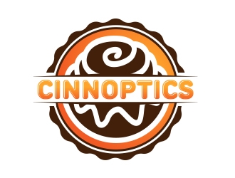 Cinnoptics logo design by MarkindDesign