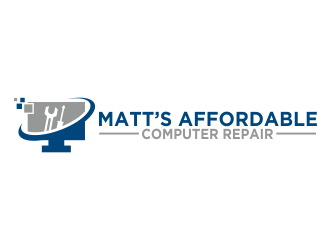 Matt’s Affordable Computer Repair logo design by done