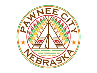 Pawnee City Nebraska logo design by MAXR