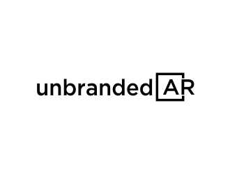 Unbranded AR logo design by afra_art