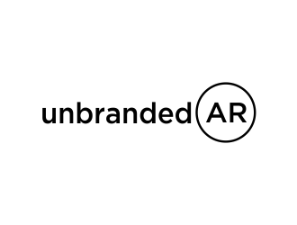 Unbranded AR logo design by afra_art