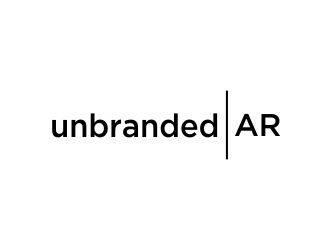 Unbranded AR logo design by afra_art