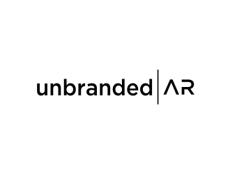 Unbranded AR logo design by afra_art