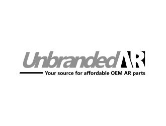 Unbranded AR logo design by FloVal