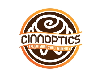 Cinnoptics logo design by MarkindDesign