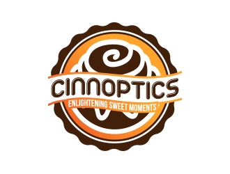 Cinnoptics logo design by MarkindDesign