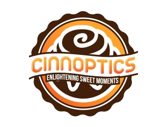 Cinnoptics logo design by MarkindDesign