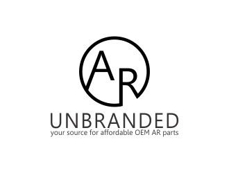 Unbranded AR logo design by KhoirurRohman