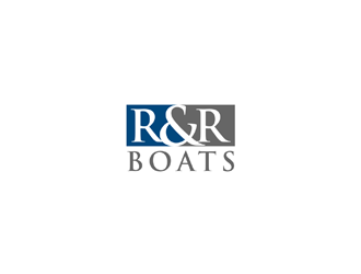 R&R Boats logo design by johana