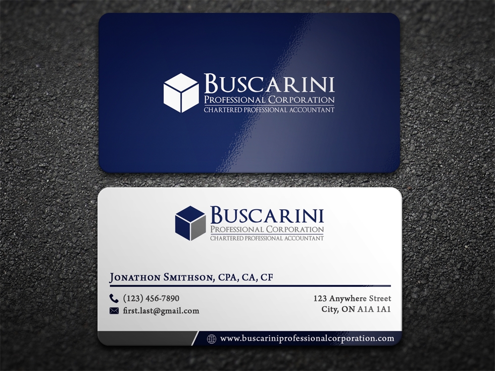 Buscarini Professional Corporation logo design by aamir