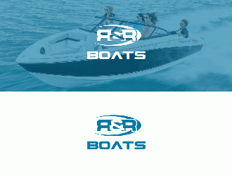 R&R Boats logo design by DonyDesign