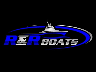 R&R Boats logo design by jaize