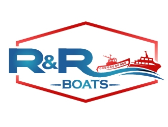 R&R Boats logo design by PMG