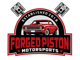Forged Piston Motorsports logo design by Optimus
