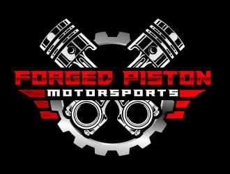 Forged Piston Motorsports logo design by daywalker