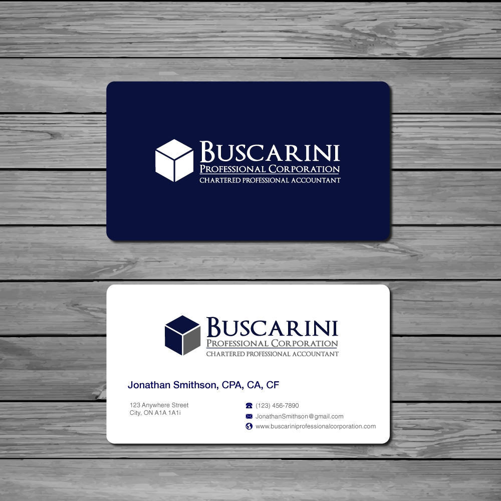 Buscarini Professional Corporation logo design by labo