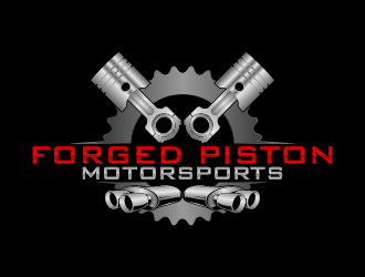 Forged Piston Motorsports logo design by fastsev