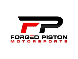 Forged Piston Motorsports logo design by labo