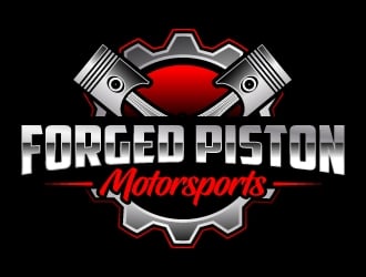 Forged Piston Motorsports logo design by jaize