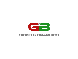 GB Signs & Graphics logo design by ammad