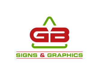 GB Signs & Graphics logo design by Thoks