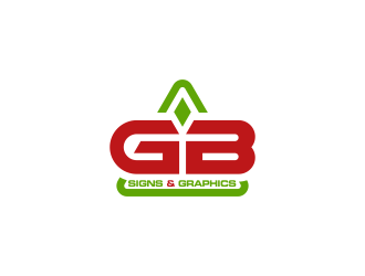 GB Signs & Graphics logo design by Thoks