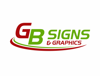 GB Signs & Graphics logo design by agus