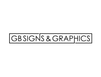 GB Signs & Graphics logo design by nurul_rizkon