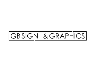 GB Signs & Graphics logo design by nurul_rizkon