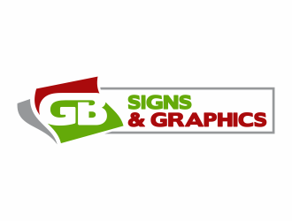 GB Signs & Graphics logo design by agus