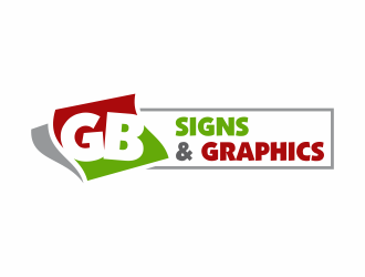 GB Signs & Graphics logo design by agus