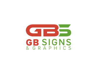 GB Signs & Graphics logo design by Akli