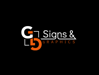 GB Signs & Graphics logo design by thirdy