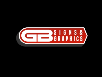 GB Signs & Graphics logo design by dondeekenz