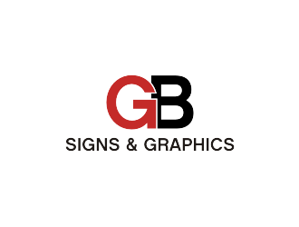 GB Signs & Graphics logo design by Landung