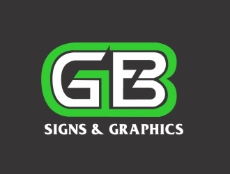 GB Signs & Graphics logo design by Day2DayDesigns