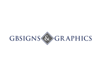 GB Signs & Graphics logo design by nurul_rizkon