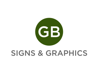 GB Signs & Graphics logo design by asyqh