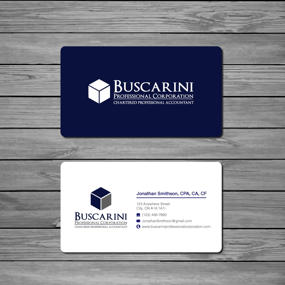 Buscarini Professional Corporation logo design by labo