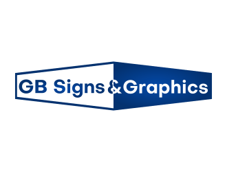 GB Signs & Graphics logo design by thegoldensmaug