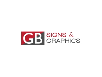 GB Signs & Graphics logo design by zenith