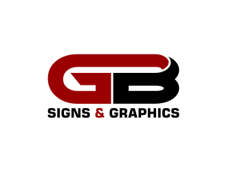 GB Signs & Graphics logo design by pakNton