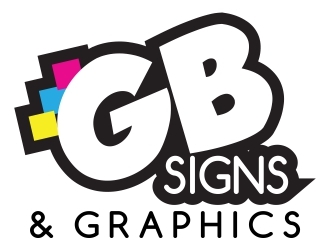 GB Signs & Graphics logo design by ElonStark